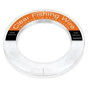 Clear Fishing Line Wire, Monofilament Fishing Line Wire, Nylon Clear Invisible String for Fishing and Hanging Balloons Garland Crafts Decorations Clear Fishing Line Wire, Monofilament Fishing Line Wire, Nylon Clear Invisible String for Fishing and Hanging Balloons Garland Crafts Decorations