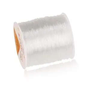328ft Clear Bead Cord Crystal Elastic Stretchy Bracelet String for Jewelry Making Necklace Bracelet Beading Thread, 0.8 mm 328ft Clear Bead Cord Crystal Elastic Stretchy Bracelet String for Jewelry Making Necklace Bracelet Beading Thread, 0.8 mm