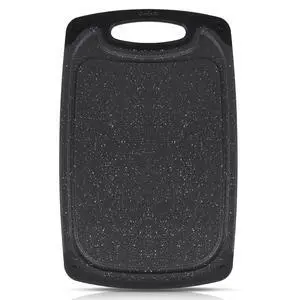 Cutting Boards,12.5"×7.7" Plastic Chopping Board Made From Natural Food Grade Material,BPA Free&Eco,Non Slip&Juice Groove,Dishwasher Safe,Double-Sided Usable,Dark Grey Cutting Boards,12.5"×7.7" Plastic Chopping Board Made From Natural Food Grade Material,BPA Free&Eco,Non Slip&Juice Groove,Dishwasher Safe,Double-Sided Usable,Dark Grey
