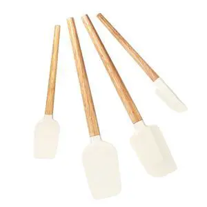 Silicone Spatula Set, Food Grade Rubber Spatula-4 Piece Nonstick Rubber Spatulas, Spoonula, Jar Scraper for Cooking, Baking, Mixing, Frosting - Heat Resistant Up to 600°F (4 Pcs Spatula Off-White) Silicone Spatula Set, Food Grade Rubber Spatula-4 Piece Nonstick Rubber Spatulas, Spoonula, Jar Scraper for Cooking, Baking, Mixing, Frosting - Heat Resistant Up to 600°F (4 Pcs Spatula Off-White)