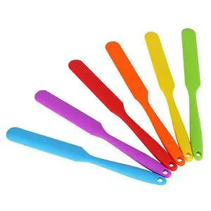 Small Silicone Spatulas Bulk for Kitchen, Baking, Cake Icing, Resin Craft(set of 6), Mini Silicon Scraper Tool, Jar Spatula with Long Handle Heat Resistant, Waxing Sticks Large with Slant for Hard Wax Small Silicone Spatulas Bulk for Kitchen, Baking, Cake Icing, Resin Craft(set of 6), Mini Silicon Scraper Tool, Jar Spatula with Long Handle Heat Resistant, Waxing Sticks Large with Slant for Hard Wax
