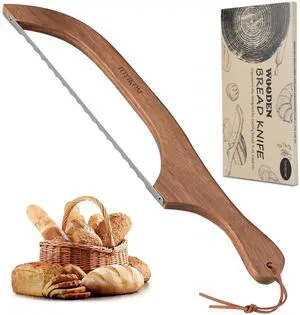 Sourdough Bread Knife for Homemade Bread, Sourdough Bread Slicer for Homemade Bread, Bread Cutter for Homemade Bread, Serrated Bread knife, Sourdough Knife for Slicing, Bread Bow Bread Saw Sourdough Bread Knife for Homemade Bread, Sourdough Bread Slicer for Homemade Bread, Bread Cutter for Homemade Bread, Serrated Bread knife, Sourdough Knife for Slicing, Bread Bow Bread Saw
