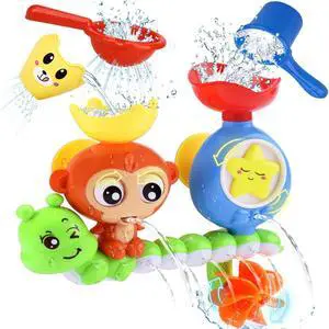 Bath Toys for Kids Ages 1-3 Toddler Bath Toys for Babies 1 2 3 Year Old Boys Girls Water Bathing Tub Toy for 12 18 Months Infant with Cups Bath Toys for Kids Ages 1-3 Toddler Bath Toys for Babies 1 2 3 Year Old Boys Girls Water Bathing Tub Toy for 12 18 Months Infant with Cups