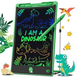 Hockvill LCD Writing Tablet for Kids 8.8 Inch, Dinosaur Toys for Girls Boys Drawing Pad for 3 4 5 6 7 Year Old Kid, Toddler Magnetic Doodle Board Travel Essentials, Christmas Birthday Gift for Kids Hockvill LCD Writing Tablet for Kids 8.8 Inch, Dinosaur Toys for Girls Boys Drawing Pad for 3 4 5 6 7 Year Old Kid, Toddler Magnetic Doodle Board Travel Essentials, Christmas Birthday Gift for Kids
