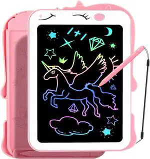 Teriph LCD Writing Tablet for Kids, Unicorn Girl Toys, Toddlers Toys Drawing Board, Educational Doodle Pad Kid Toy for 3 4 5 6 7 8 Year Old Girls Boys Easter Birthday Party Xmas Gift, 8.5inch & Pink Teriph LCD Writing Tablet for Kids, Unicorn Girl Toys, Toddlers Toys Drawing Board, Educational Doodle Pad Kid Toy for 3 4 5 6 7 8 Year Old Girls Boys Easter Birthday Party Xmas Gift, 8.5inch & Pink