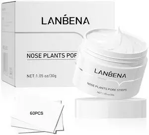 LANBENA Blackhead Remover - Peel Off Mask for Nose & Face, Blackhead Removal Kit 1.05oz LANBENA Blackhead Remover - Peel Off Mask for Nose & Face, Blackhead Removal Kit 1.05oz