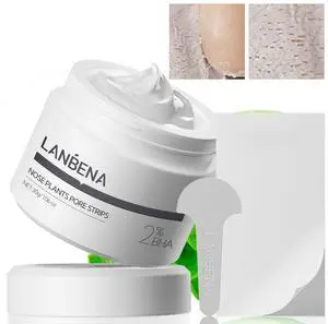 LANBENA 2.0 Nose Pore Strips, Blackhead Remover Mask with Salicylic Acid, Amazonian White Clay, Pore Cleanser Purifying Peel off Face Mask with 60 PCS Strips, Aloe Facial Mask(1.05 Ounce) LANBENA 2.0 Nose Pore Strips, Blackhead Remover Mask with Salicylic Acid, Amazonian White Clay, Pore Cleanser Purifying Peel off Face Mask with 60 PCS Strips, Aloe Facial Mask(1.05 Ounce)