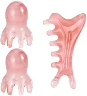 ElevateTech Head Scalp Massager Comb, 3 Pcs Head Massager Scalp Massage Tool for Face Body Muscle Relaxation Hair Gua Sha Comb Resin Relax Manual Acupressure Tool for Mother's Day Birthday Gifts, Pink ElevateTech Head Scalp Massager Comb, 3 Pcs Head Massager Scalp Massage Tool for Face Body Muscle Relaxation Hair Gua Sha Comb Resin Relax Manual Acupressure Tool for Mother's Day Birthday Gifts, Pink