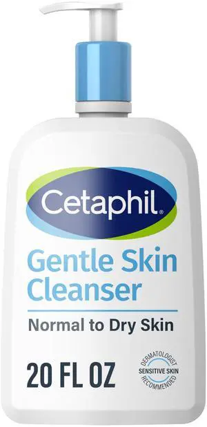 Cetaphil Face Wash, Hydrating Gentle Skin Cleanser for Dry to Normal Sensitive Skin, 20 oz, Fragrance Free, Soap Free and Non-Foaming Cetaphil Face Wash, Hydrating Gentle Skin Cleanser for Dry to Normal Sensitive Skin, 20 oz, Fragrance Free, Soap Free and Non-Foaming