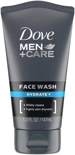 DOVE MEN + CARE Face Wash Hydrate Plus, 5 Fl Oz DOVE MEN + CARE Face Wash Hydrate Plus, 5 Fl Oz