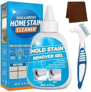 Tiepetly Home Stain Cleaner Gel, Heavy Duty Washing Machine Cleaner, Multifunctional Stain Remover, Deep Cleaning for Washing Machine Gasket, Bathroom, Grout, Tile, Shower, Sink, Caulk (8 FL OZ) Tiepetly Home Stain Cleaner Gel, Heavy Duty Washing Machine Cleaner, Multifunctional Stain Remover, Deep Cleaning for Washing Machine Gasket, Bathroom, Grout, Tile, Shower, Sink, Caulk (8 FL OZ)