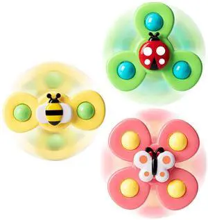 3PCS Suction Cup Spinner Toys for 1 2 Year Old Boys Spinning Toys Baby Toys 12-18 Months Sensory Toys for Toddlers 1-3 Easter Basket Stuffers Gifts for 1 Year Old Girls 3PCS Suction Cup Spinner Toys for 1 2 Year Old Boys Spinning Toys Baby Toys 12-18 Months Sensory Toys for Toddlers 1-3 Easter Basket Stuffers Gifts for 1 Year Old Girls