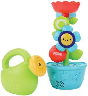 Nuby Flow N' Grow Garden Bath Toy with Flower and Watering Can - Baby Bath Toy for Boys and Girls 18+ Months - Toddler Bath Suction Cup Toy Attaches to Shower Wall Nuby Flow N' Grow Garden Bath Toy with Flower and Watering Can - Baby Bath Toy for Boys and Girls 18+ Months - Toddler Bath Suction Cup Toy Attaches to Shower Wall
