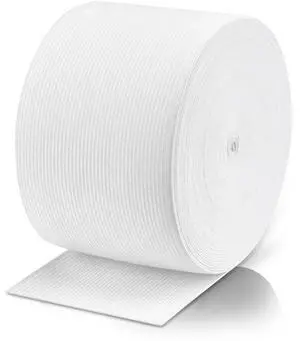 Airisoer 3 Inch Elastic Band for Sewing, 12 Yard High Elasticity Sewing Elastic Bands for Waistbands Pants Clothes and Crafts DIY, White Airisoer 3 Inch Elastic Band for Sewing, 12 Yard High Elasticity Sewing Elastic Bands for Waistbands Pants Clothes and Crafts DIY, White