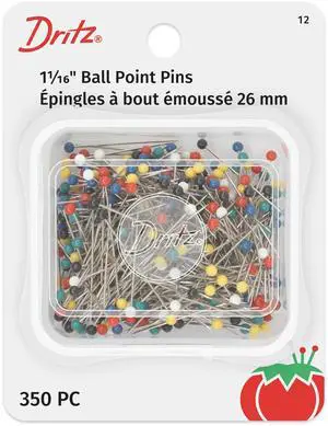 Dritz Ball Point Pins 350/Pkg Dritz Ball Point Pins 350/Pkg