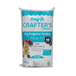 Poly-fil Fairfield CCDF10 Crafter's Choice Dry Packing Fiber Fill 10 Ounce Bag, Blue/Orange Poly-fil Fairfield CCDF10 Crafter's Choice Dry Packing Fiber Fill 10 Ounce Bag, Blue/Orange