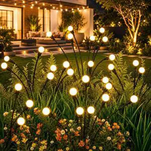 Cravonel 20 LED Solar Firefly Lights Outdoor, Swaying Garden Lights 2 Pack Cravonel 20 LED Solar Firefly Lights Outdoor, Swaying Garden Lights 2 Pack