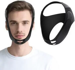 Anti Snoring Chin Strap for Sleeping- Adjustable Breathable & Comfortable High Elasticity Anti Snoring Devices for Adult - Snore Stopper Improve Sleep Quality Anti Snoring Chin Strap for Sleeping- Adjustable Breathable & Comfortable High Elasticity Anti Snoring Devices for Adult - Snore Stopper Improve Sleep Quality