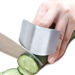 wefaner Stainless Steel Finger Guards for Cutting, Hand Protector Finger Protector Avoid Injury When Cutting Vegetables, Meat, Slicing and Dicing Safe Chopping Tools. wefaner Stainless Steel Finger Guards for Cutting, Hand Protector Finger Protector Avoid Injury When Cutting Vegetables, Meat, Slicing and Dicing Safe Chopping Tools.