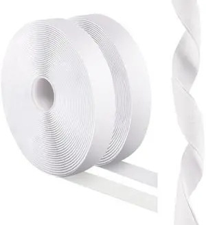 1''×41Ft White Heavy Duty Hook And Loop Tape Adhesive, No Punching Picture Wall Mounting Roll, Sticky Back Couch Cushion Grip, Keep Rugs in Place, Strong Adhesive Tape for DIY at Classroom Office Home 1''×41Ft White Heavy Duty Hook And Loop Tape Adhesive, No Punching Picture Wall Mounting Roll, Sticky Back Couch Cushion Grip, Keep Rugs in Place, Strong Adhesive Tape for DIY at Classroom Office Home