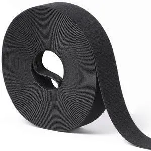 1 in x 30 ft Hook and Loop Roll | Double-Sided Strips, Self-Gripping Straps | Reusable Multi-Purpose Wrap Fasteners for Home, Office, Data Center, and More 1 in x 30 ft Hook and Loop Roll | Double-Sided Strips, Self-Gripping Straps | Reusable Multi-Purpose Wrap Fasteners for Home, Office, Data Center, and More