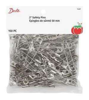 Dritz 1467 Safety Pins, Size 3 (150-Count) Dritz 1467 Safety Pins, Size 3 (150-Count)