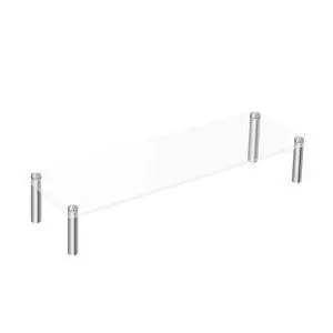 Acrylic Riser, Display Stand Clear Shelf for Cupcake Food Desserts Holder Cosmetic Products Tabletop Use and More (Small) Acrylic Riser, Display Stand Clear Shelf for Cupcake Food Desserts Holder Cosmetic Products Tabletop Use and More (Small)