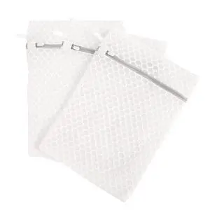 3 Pack 12x16 Inch Honeycomb Mesh Laundry Bags Heavy Duty Zipper Reusable Wash Bags for Delicates Clothes Lingerie Bras Socks Home Laundry Travel Storage Organizer 3 Pack 12x16 Inch Honeycomb Mesh Laundry Bags Heavy Duty Zipper Reusable Wash Bags for Delicates Clothes Lingerie Bras Socks Home Laundry Travel Storage Organizer