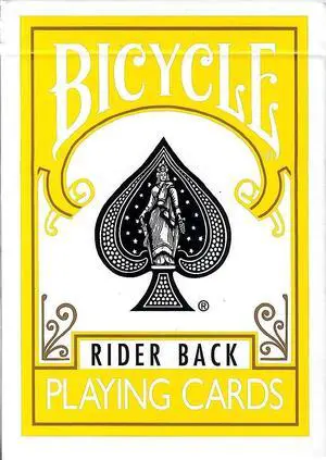 Rider Back Yellow Deck Rider Back Yellow Deck