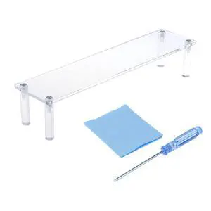 Acrylic Riser Clear Display Risers Stand Tabletop Display Risers Rectangular Organizer Shelf 1 Tier for Perfume Jewelry Cupcake Acrylic Riser Clear Display Risers Stand Tabletop Display Risers Rectangular Organizer Shelf 1 Tier for Perfume Jewelry Cupcake