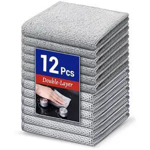12PCS Non-Scratch Multipurpose Steel Wire Dishcloths - Reusable Quick-Dry Odor-Free Scrub Cloths for Dishes, Kitchen Cleaning Cloths for Cookware, Sinks, Stove Tops(9.84X9.84) 12PCS Non-Scratch Multipurpose Steel Wire Dishcloths - Reusable Quick-Dry Odor-Free Scrub Cloths for Dishes, Kitchen Cleaning Cloths for Cookware, Sinks, Stove Tops(9.84X9.84)