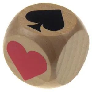 Trump Suit Marker Indicator with Large Pips for Euchre Bridge Pinochle and Other Card Games - 1.6"" (40mm) Trump Suit Marker Indicator with Large Pips for Euchre Bridge Pinochle and Other Card Games - 1.6"" (40mm)
