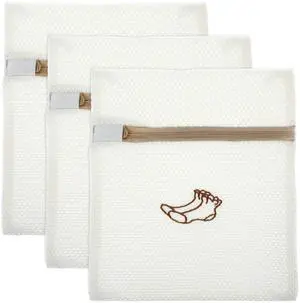 3 PCS Delicate Laundry Bag, Mesh Bags With Zipper for Socks, Underwear, Baby Clothes, Swimsuit - Small Durable Embroidery Bag, Travel Clothing Storage 3 PCS Delicate Laundry Bag, Mesh Bags With Zipper for Socks, Underwear, Baby Clothes, Swimsuit - Small Durable Embroidery Bag, Travel Clothing Storage