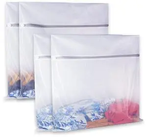 Laundry Mesh Bag-Heavy Duty Mesh Laundry Bags,Laundry Bags Mesh Wash Bag for Washing Machine-Supper Zipper Net Laundry Bag for Travel,Lingerie,Sweater,Garment,Undergarment 424Inch×24Inch Laundry Mesh Bag-Heavy Duty Mesh Laundry Bags,Laundry Bags Mesh Wash Bag for Washing Machine-Supper Zipper Net Laundry Bag for Travel,Lingerie,Sweater,Garment,Undergarment 424Inch×24Inch