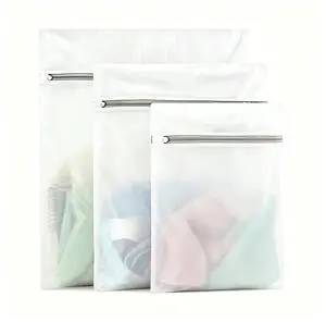 Laundry Bag Mesh Laundry Bags, Reusable Fine Mesh Washing Bag for Delicates Lingerie Bra Socks Clothes, Durable Zipper Wash Bags 3Pcs (Small, Medium, Large) for Home Travel Laundry Machine Use Laundry Bag Mesh Laundry Bags, Reusable Fine Mesh Washing Bag for Delicates Lingerie Bra Socks Clothes, Durable Zipper Wash Bags 3Pcs (Small, Medium, Large) for Home Travel Laundry Machine Use