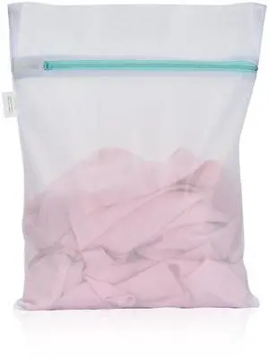 Mesh Laundry Bag for Delicates 12x16 inch Small Laundry Wash Bags for Washing Machine with Reinforced Zipper for Delicates Bra Socks Underwear, Don't Drying, Melting 140-176 White Mesh Laundry Bag for Delicates 12x16 inch Small Laundry Wash Bags for Washing Machine with Reinforced Zipper for Delicates Bra Socks Underwear, Don't Drying, Melting 140-176 White