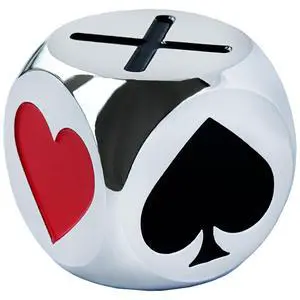 Premium Trump Marker Dice, 1.25 Inch Metal Euchre Cube with Velvet Storage Bag, Trump Indicator for Euchre, Pinochle, Bridge, Poker, and Other Card Games Premium Trump Marker Dice, 1.25 Inch Metal Euchre Cube with Velvet Storage Bag, Trump Indicator for Euchre, Pinochle, Bridge, Poker, and Other Card Games