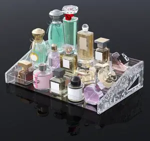 Perfume Organizer- 3 Tier Cologne Stand Clear Plastic Cologne Organizer for Men/Women Fragrance, Lotion, Skincare Display Holder Shelf (1 Pack-Clear) Perfume Organizer- 3 Tier Cologne Stand Clear Plastic Cologne Organizer for Men/Women Fragrance, Lotion, Skincare Display Holder Shelf (1 Pack-Clear)