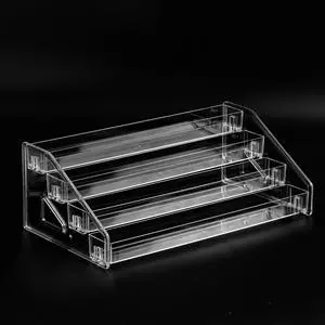 4-Tier Clear Acrylic Nail Polish Organizer Stand 4-Tier Clear Acrylic Nail Polish Organizer Stand