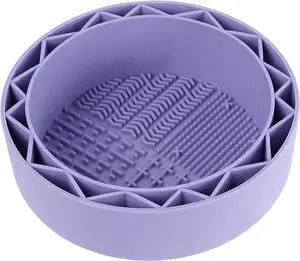 Pen Brush Washer, Watercolor Brush Cleaner, Silicone Brush Bowl Clean, Brush Holder Cleaner, Watercolor Painting Water Cup for Acrylic Oil Painti (1Pcs Purple) Pen Brush Washer, Watercolor Brush Cleaner, Silicone Brush Bowl Clean, Brush Holder Cleaner, Watercolor Painting Water Cup for Acrylic Oil Painti (1Pcs Purple)