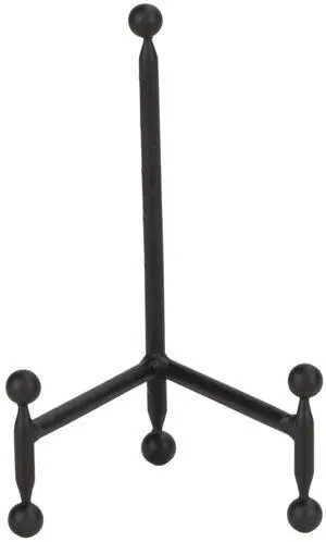 Modern Tripod Easel Display, Black Finish, Lightweight & Durable Design, Perfect for Displaying Pictures, Artwork, Plates, Tiles, & More, 8 Inch Modern Tripod Easel Display, Black Finish, Lightweight & Durable Design, Perfect for Displaying Pictures, Artwork, Plates, Tiles, & More, 8 Inch