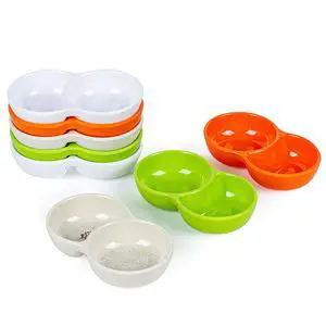 5 PCS Compartment Divided Plastic Sauce Dishes Compartment Appetizer Serving Tray Divided Spices Vinegar Nuts Sauce Dishes for Home Kitchen Restaurant 5 PCS Compartment Divided Plastic Sauce Dishes Compartment Appetizer Serving Tray Divided Spices Vinegar Nuts Sauce Dishes for Home Kitchen Restaurant