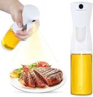Glass Olive Oil Sprayer For Cooking, 2026 New Upgraded Powerful Even-Spray Oil Dispenser for Kitchen, Air Fryer, Salad, BBQ (220ml) Glass Olive Oil Sprayer For Cooking, 2026 New Upgraded Powerful Even-Spray Oil Dispenser for Kitchen, Air Fryer, Salad, BBQ (220ml)