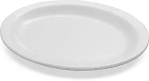 Carlisle FoodService Products Kingline Plastic Oval Platter Oval Tray for Home and Restaurant, Melamine, 12 x 9 Inches, White Carlisle FoodService Products Kingline Plastic Oval Platter Oval Tray for Home and Restaurant, Melamine, 12 x 9 Inches, White