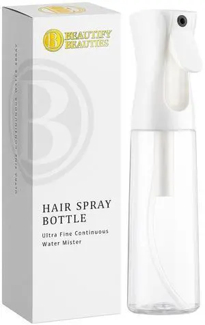 Spray Bottle For Hair Continuous Mister Spray Bottle for Hairstyling, Cleaning, Plants, Pets, Barbers, Salons, Essential Oil Scents 10.1 Ounce) Spray Bottle For Hair Continuous Mister Spray Bottle for Hairstyling, Cleaning, Plants, Pets, Barbers, Salons, Essential Oil Scents 10.1 Ounce)