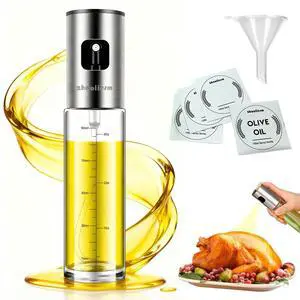 Oil Sprayer for Cooking, Olive Oil Sprayer Mister with Scale, 100ml Olive Oil Spray Bottle, Air Fryer Vegetable Vinegar Oil Portable Mini Kitchen Gadgets for Baking, Salad, Grilling, BBQ, Roasting Oil Sprayer for Cooking, Olive Oil Sprayer Mister with Scale, 100ml Olive Oil Spray Bottle, Air Fryer Vegetable Vinegar Oil Portable Mini Kitchen Gadgets for Baking, Salad, Grilling, BBQ, Roasting