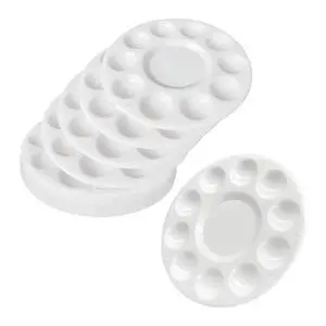 15 Pack Paint Tray Palettes for Kids, Plastic White Palettes for Students, Paint Holder, Paint Supplies 15 Pack Paint Tray Palettes for Kids, Plastic White Palettes for Students, Paint Holder, Paint Supplies