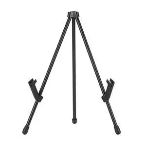 Tabletop Instant Easel, Black Steel, Portable Tripod for Paintings, Signs, Posters, Adjustable Display Tabletop Instant Easel, Black Steel, Portable Tripod for Paintings, Signs, Posters, Adjustable Display