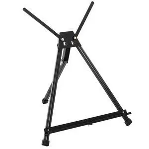 15 to 21-Inch Adjustable Tabletop Easel for Painting - Black, Aluminum Tripod, Portable Art Easel Stand for Sign Display, Painting Canvas, and Whiteboard 15 to 21-Inch Adjustable Tabletop Easel for Painting - Black, Aluminum Tripod, Portable Art Easel Stand for Sign Display, Painting Canvas, and Whiteboard
