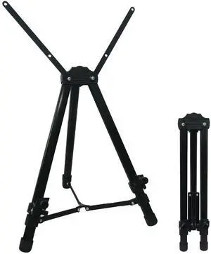 Table Top Easel Stand for Sign Art Adjustable Portable Sturdy Tripod Artist Easel for Painting and Display - Black Heavy Duty Poster Floor White Board Stand for Canvas Holder Painter and Adults Table Top Easel Stand for Sign Art Adjustable Portable Sturdy Tripod Artist Easel for Painting and Display - Black Heavy Duty Poster Floor White Board Stand for Canvas Holder Painter and Adults